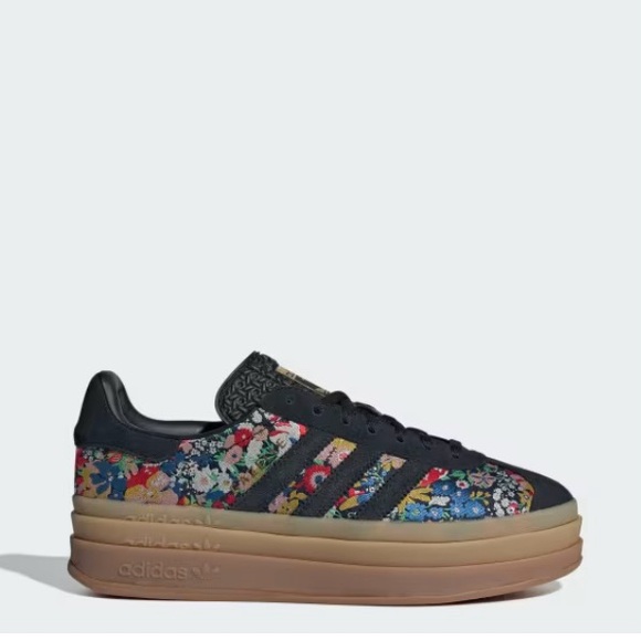 Adidas Gazelle Bold x Liberty London Shoes Size 6 Sold Out Limited Edition - Picture 1 of 5